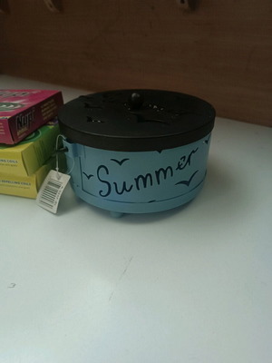 Insect repellent container like new, pack with coils