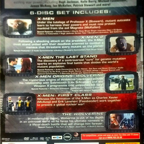X-Men and the Wolverine Adamantium Collection DVD