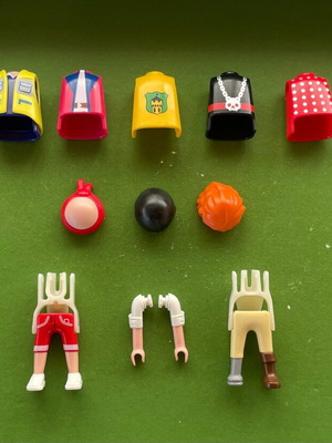 Playmobil figures parts like new, torsos and legs
