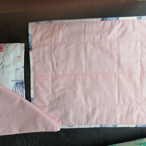 Doll bedding for up to 40 cm dolls new, 100% cotton