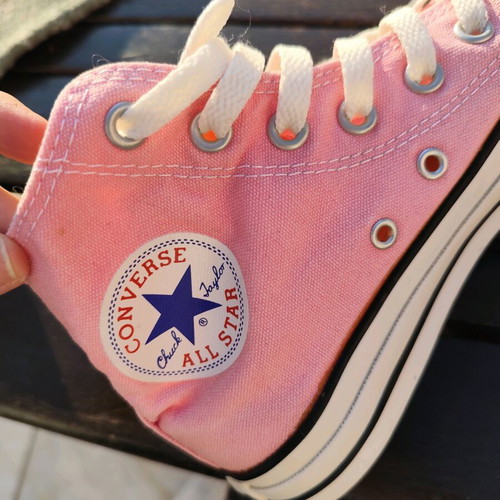 Converse All Star shoes pink ankle boots like new size 37.5