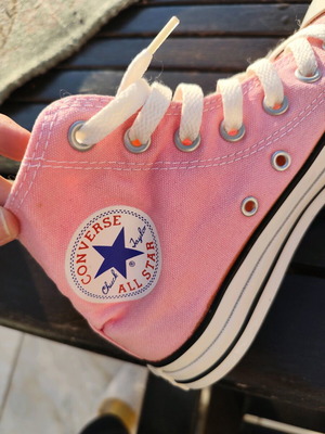 Converse All Star shoes pink ankle boots like new size 37.5
