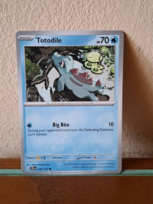 Pokemon card Totodile καινούργιο