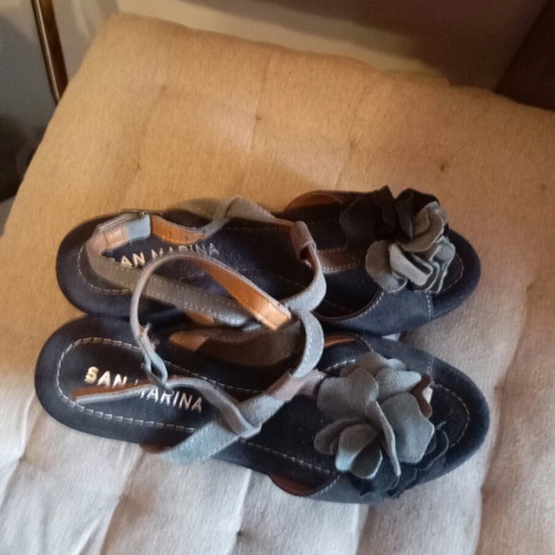 San Marina sandals new, size 38, blue