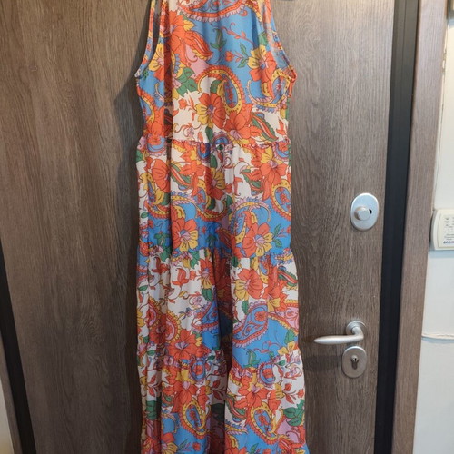 Hemithea dress used, colorful, size M