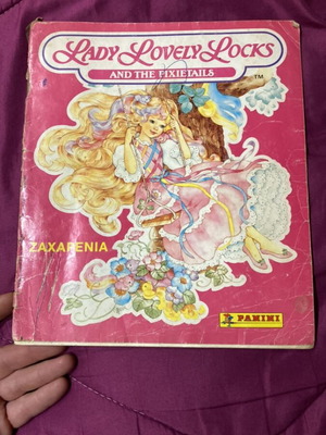Panini άλμπουμ Ζαχαρένια Lady Lovely Rocks μεταχειρισμένο 1988
