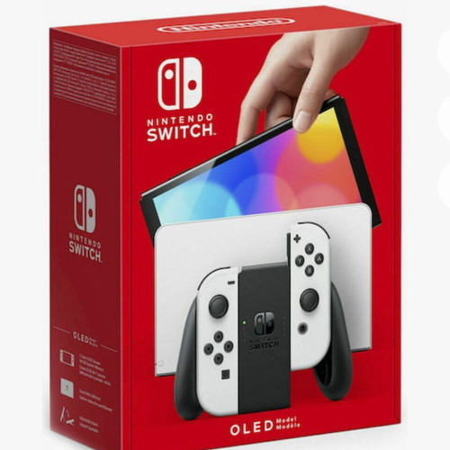 Nintendo Switch OLED 2025 like new with case and game