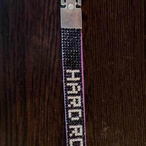 Hard Rock Cafe keychain new with tag and strass