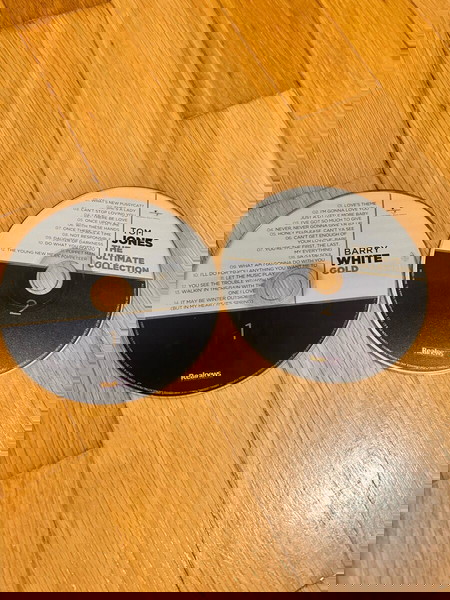 2CD Βarry White & Τom Jones