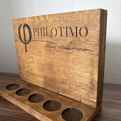 Philotimo Wooden Stand for Organization, like new