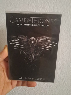 Game of Thrones season 4 DVD μεταχειρισμένο σε άριστη κατάσταση με υπότιτλους