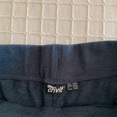 Crivit women's pants XL/XXL, blue, below knee length
