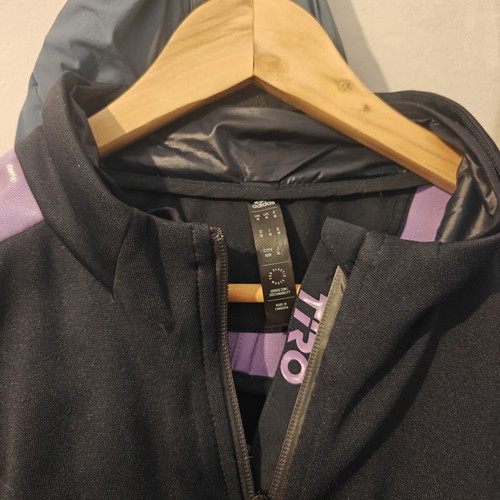 Adidas TIRO men's sport jacket legend ink blue and lilac