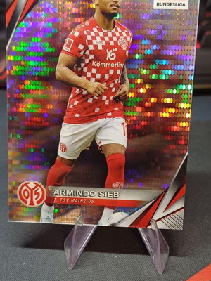 Topps Chrome Bundesliga 2024/25 Armindo Sieb Pulsar Refractor card like new