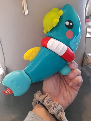 Fisher-Price Activity Shark used baby toy