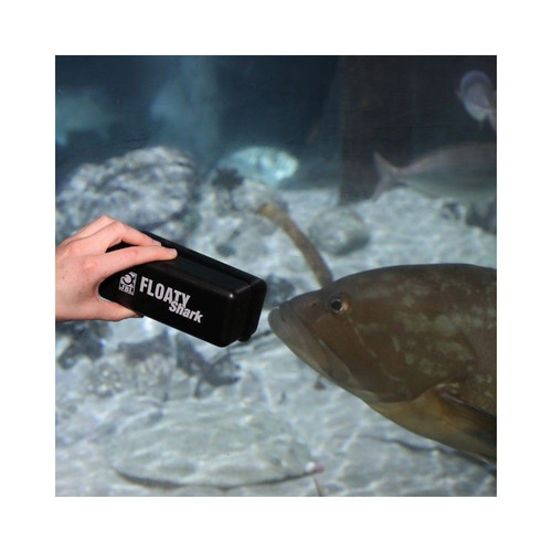 JBL Floaty Shark magnetic cleaner for aquarium panes up to 30 mm new