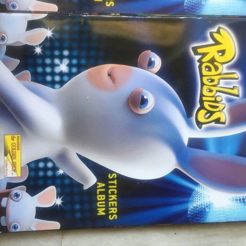 Sticker albums Top Speed, Minions, Star Wars, Rabbids new, pack of 6