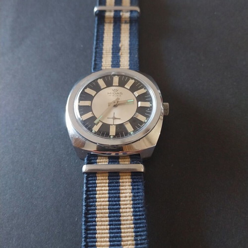 Midas men's mechanical wristwatch NOS like new