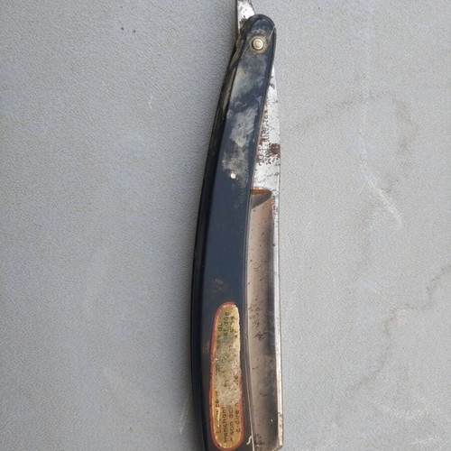 Puma Solingen Model 18 Vintage Straight Razor used