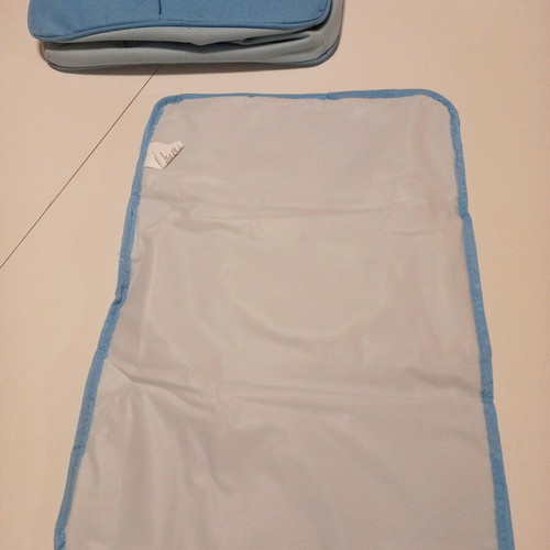 Bag with Changing Mat in Blue Color new