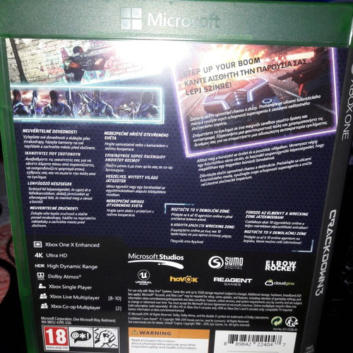 Crackdown 3 Xbox One game, like new