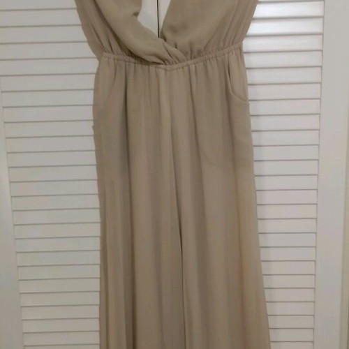 ZIC ZAC one-piece used, size small, beige