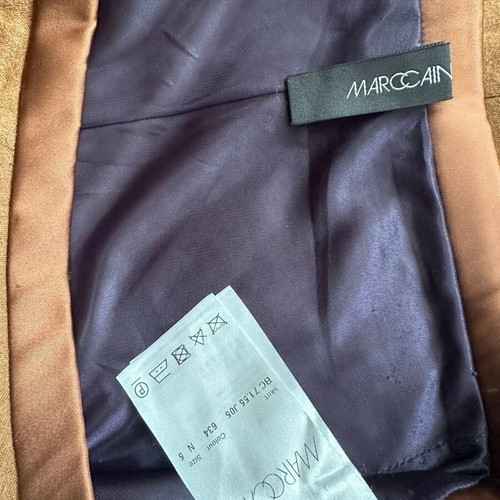 Marc Cain wool and cashmere skirt like new, size XXL, brown