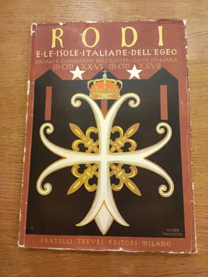 Rodi E le isole Italiane dell Egeo vintage magazine used, 1926