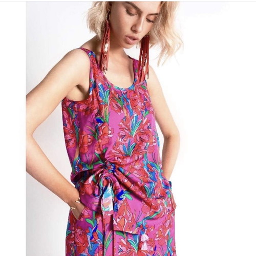 Gizia floral set new, sizes S to XL, satin quality