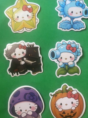 Σετ αυτοκόλλητα Hello Kitty καινούργια