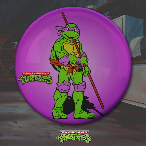 TMNT pin set of 5 new, 3 cm