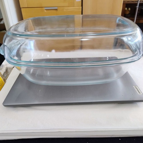 Simax Pyrex Large Heat-Resistant Casserole Like New