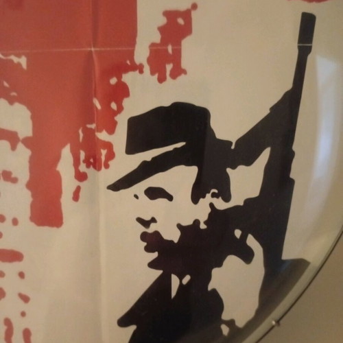 Mafia poster used in circular frame 35 cm