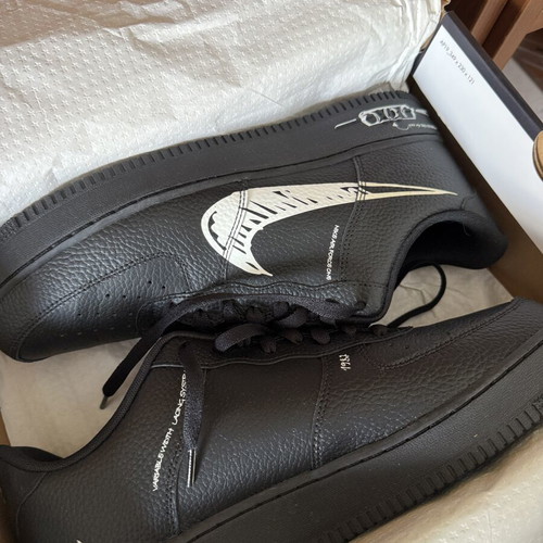 Nike Air Force 1 Low LV8 Utility sneakers size 46 brand new black and white