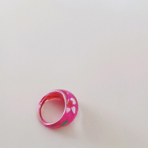 Pink ring used