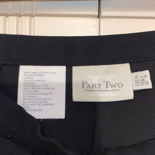 Part Two evening set used with size 34 pants and size M top