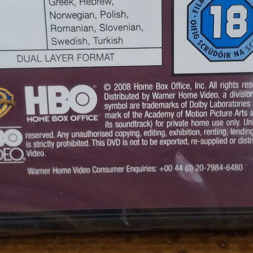Gia DVD with Angelina Jolie, sealed drama film