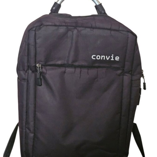 Convie backpack black used with USB port and laptop compartment
