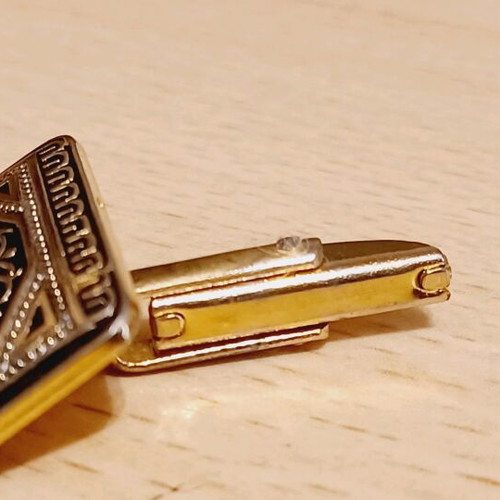 Vintage gold-plated cufflinks like new