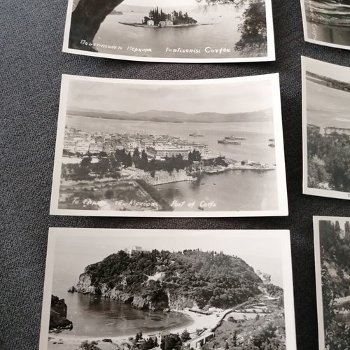 Corfu postcards used, set of 8