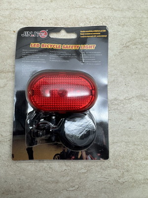 Led bicycle light sealed, new