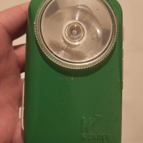 Collectible flashlight used, old and functional