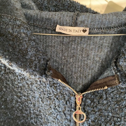 Blue jacket coat size Large like new