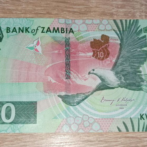 Zambia 10 Kwacha 2024 new