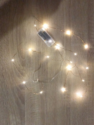 Led string lights new, battery operated for indoor decoration