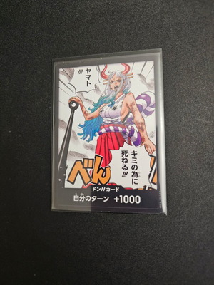One Piece Card Game DON!! Card Yamato Japanese new
