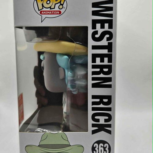 Funko Pop Western Rick SDCC Exclusive 2018 like new