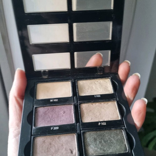 Lancôme Ombre Hypnôse eyeshadow palette 6 shades used