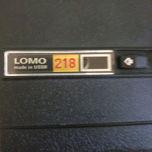 Lomo 218 Movie Camera used, made in USSR