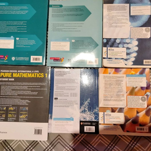 Cambridge academic science textbooks like new, English